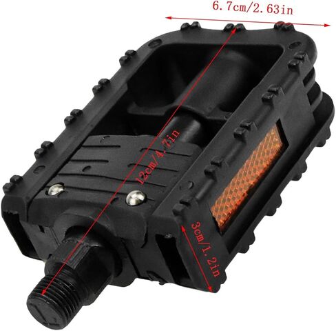 قطعتان من دواسة الدراجة الهوائية المسطحة البديلة مقاس 9/16 بوصة لدراجات BMX، والجبال، وMTB، ودراجة الشاطئ، والسكوتر، والدراجة القابلة للطي in Kuwait