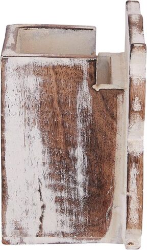 هدايا عيد الأم، تصميم بومة، حامل قلم رصاص من الخشب الريفي، حامل القلم، نظارات النظارات، منظم العلبة، لوازم المكتب، إكسسوارات، أفكار الهدايا، زملاء العمل في المكتب (محروقة) in Kuwait