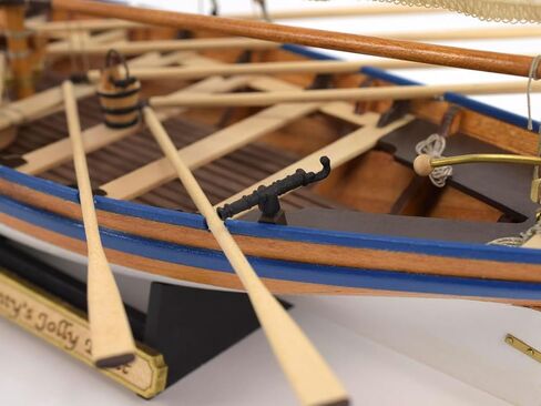 Artesanía Latina - مجموعة نماذج السفينة الخشبية - Jolly Boat، HMS Bounty - موديل 19004N، مقياس 1:25 - نماذج للتجميع - مستوى البدء in Kuwait