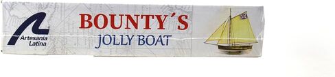 Artesanía Latina - مجموعة نماذج السفينة الخشبية - Jolly Boat، HMS Bounty - موديل 19004N، مقياس 1:25 - نماذج للتجميع - مستوى البدء in Kuwait
