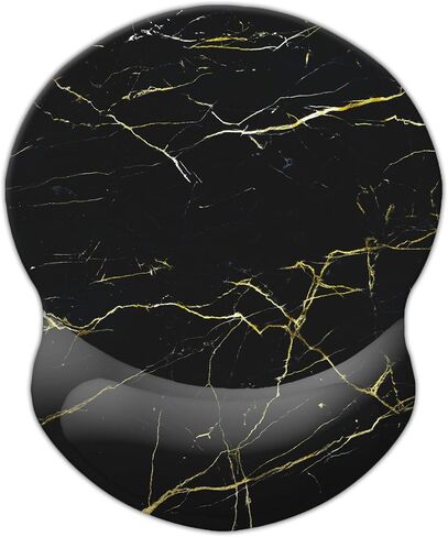 Mouse Pad with Support, Pain Relief Ergonomic Mouse Pad, Comfortable Computer Mouse Pad Wrist Rest with Non-Slip PU Base for Home Office Working Studying Gaming (Aesthetic Moon) in Saudi Arabia