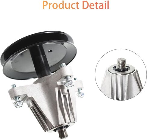 WFLNHB 2 Spindle Assembly W/Pulley Bolt Replacement for Troy Bilt Pony Bronco Tb42 7-Speed in Saudi Arabia