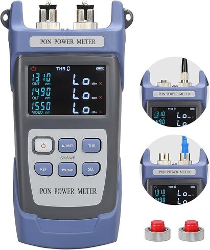 320U كابل الألياف الضوئية PON أداة اختبار عداد الطاقة 1310 1490 1550nm للتطبيق كشف شبكة PON المحمولة اختبار الألياف عبر الإنترنت مع محول FC SC UPC (UPC) in Saudi Arabia