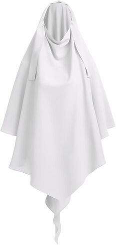 OBEEII Hijab for Women Muslim Islamic Chffion Khimar Hijab Long Scarf Full Cover Scarf Wrap Scarves Prayer Clothes in Saudi Arabia