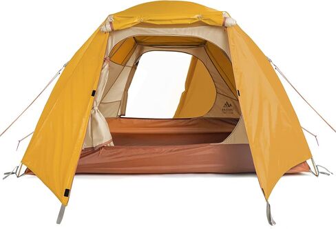 Unigear Space Dome 2 Person Tent- Spacious 2 Door/Vestibules Waterproof Tents for Camping Backpacking Hiking Fishing Travel - Ventilated in Saudi Arabia
