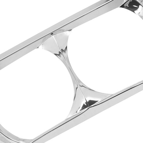 HDBUBALUS Motorcycle Headlamp Headlight Trim Cover Bezel Fit for Harley Road Glide 2015-2023 Chrome in Saudi Arabia