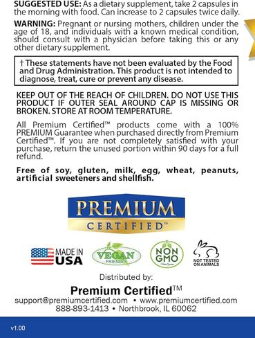 MemoryMD - 60 Capsules - Vitamin B Blend, Lion’s Mane Mushroom, Bacopa Monierri - Enhance Memory, Focus, and Learning - All Natural Supplement, Made in USA, Vegan, Non-GMO in Kuwait