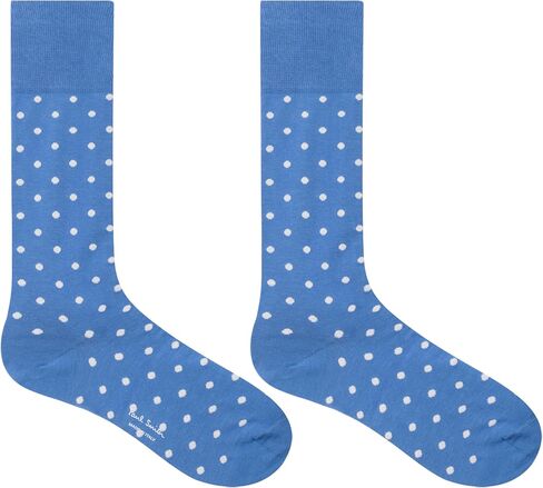 PS Paul Smith Men's Polka Dot 3-Pack Socks, Multicolor, One Size in Saudi Arabia