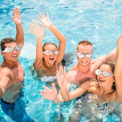 12 حزمة من نظارات السباحة السائبة للجنسين نظارات السباحة للكبار نظارات السباحة نظارات عاكسة لا تسرب مكافحة الضباب المضادة للأشعة فوق البنفسجية سيليكون سباق نظارات السباحة مع حالات للرجال والنساء in Saudi Arabia