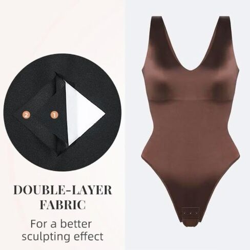 Armhole Sleeve Body Shaper Bodysuit, Shapewear Tummy Control for Women, Soft Comfortable Support Bra-Like in Saudi Arabia