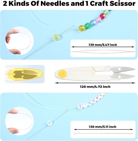 حزمة من 4 أسلاك صيد شفافة 400 متر (0.45 مم × 100 م × 4 بكرة)، مع إبرتين، 1 خط صيد مقص، سلك تعليق شفاف غير مرئي، خيط نايلون قوي لتزيين الحرف البالونية المعلقة in Kuwait