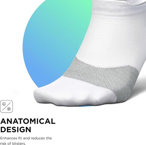 Feetures Elite Ultra Light No Show Tab Solid - جوارب الجري للرجال والنساء، جوارب ضغط رياضية، ماصة للرطوبة in Kuwait