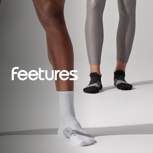 Feetures Elite Ultra Light No Show Tab Solid - جوارب الجري للرجال والنساء، جوارب ضغط رياضية، ماصة للرطوبة in Kuwait