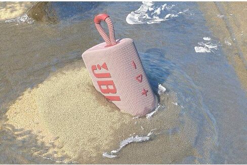 مكبر صوت JBL Go 3 محمول مقاوم للماء والغبار IP67 خارجي بتقنية البلوتوث (متجدد) (مموه) in Kuwait