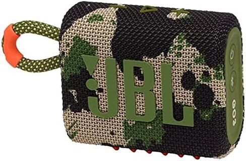 JBL Go 3 Portable Waterproof & Dustproof IP67 Outdoor Wireless Bluetooth Speaker (Renewed) (Camo) in Saudi Arabia