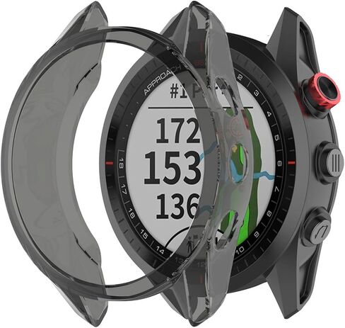 MOTONG for Garmin Approach S62 Transparent TPU Protective Case - TPU Protective Case Cover Shell for Garmin Approach S62 in Saudi Arabia