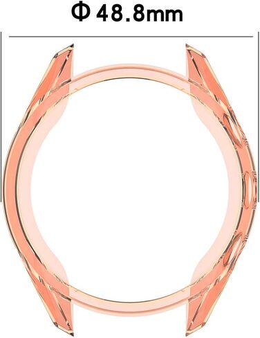 MOTONG for Garmin Approach S62 Transparent TPU Protective Case - TPU Protective Case Cover Shell for Garmin Approach S62 in Saudi Arabia