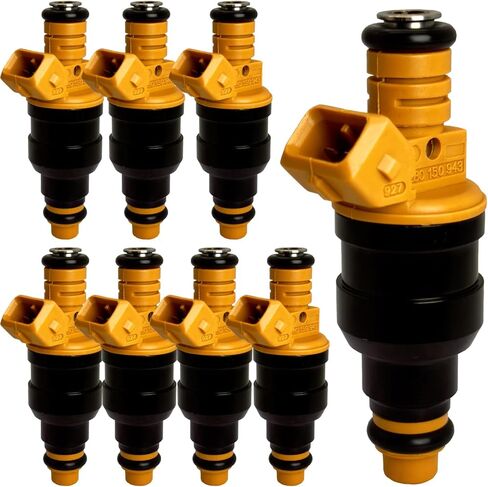 حاقن الوقود لفورد E-150/ E-250/ E-350/ F-150/ F-250/ برونكو/رحلة/رحلة/كراون فيكتوريا/موستانج، لينكولن نافيجيتور/تاون كار 1991-1994، لميركوري جراند ماركيز، V8 0280150943 in Kuwait