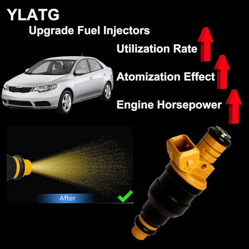 حاقن الوقود لفورد E-150/ E-250/ E-350/ F-150/ F-250/ برونكو/رحلة/رحلة/كراون فيكتوريا/موستانج، لينكولن نافيجيتور/تاون كار 1991-1994، لميركوري جراند ماركيز، V8 0280150943 in Kuwait