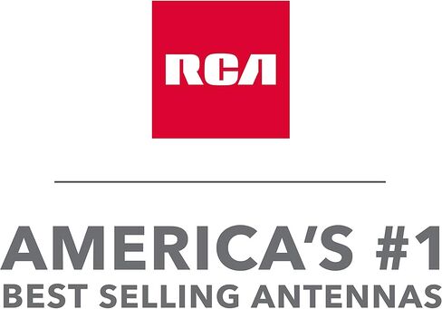 RCA Amplified Outdoor or Attic HDTV Antenna – Multi-Directional HD Antenna with 80-Mile Range; Digital OTA Antenna for Clear VHF & UHF Reception; Supports 4K/8K 1080p TVs in Kuwait