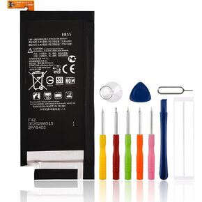 Replacement Battery Compatible with Motorola Droid Turbo 2 XT1581 XT1585 FB55 with Tools (FB55)