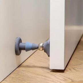Magnetic Door Stop，Door stoppers for Wall Magnetic Wall Door Stopper Magnet Door Stops for Wall(Haze Blue)