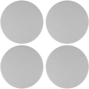 ULTECHNOVO Door Stoppers Wall Protector, 4pcs Silicone Reusable Door Bumper Self Adhesive Quiet Absorbent Gel Door Knobs Wall Protector for Home Office Gray
