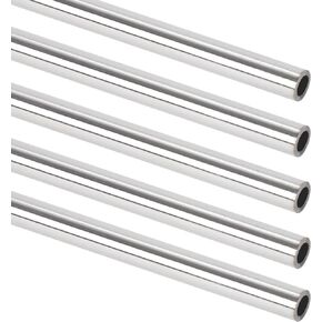 A-KARCK 1" OD 304 Stainless Steel Tube, Round Straight Steel Pipe Metal Tubing 12" Length 1.5mm Wall Thickness 2PCS