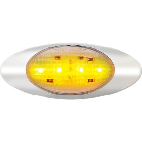 GG Grand General 77825 Oval Amber/Amber 4 LED Marker/Turn Light for FL Models