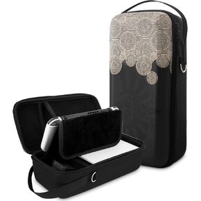 HYPERCASE Switch Carrying Case for Zelda Tears of the Kingdom, Built-in Stand Travel Bag Pouch for Nintendo Switch & OLED, Fit for Switch Dock/Pro Controller, AC Charger Adapter, Console & Accessories in Kuwait