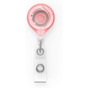 Key-BAK Mini-BAK Retractable Badge Holder with 36" Nylon Cord, Steel Belt Clip