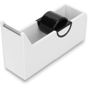 Yinhing Eyelash Extension Tape Dispenser, Professional Eyelash Extension Tape Dispenser Holder Portable Desktop Tape Cutter for Home Salon Cuttrering (White)