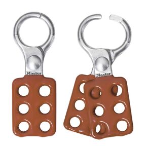 Master Lock 417 Lockout Tagout Safety Hasp,Red