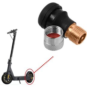 ODO LUCK Vacuum Tubeless Air Valve for Ninebot Max Scooter Replace Parts Tire Accessories for Segway Ninebot Max Electric Scooter