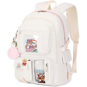 Backpacks for Girls,Laptop Backpack 15.6 Inch School Bag Cute College Backpack Large Bookbags Travel for Teens Women Students Anti Theft Daypack (Black)