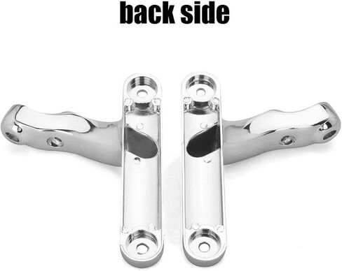 For harley street glide fog passing light kit LED motorcycle fog Auxiliary Lighting Bracket for harley davidson spot light bracket (Bracket + Mounts -Chromed) in Saudi Arabia