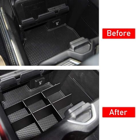 Jaronx Compatible with Dodge RAM 1500 2500 3500 Glove Box Organizer 2024 2023 2022 2021 2020 2019, for RAM Center Console Organizer 1500 2500 3500 Console Organizer Tray Accessories 2019-2024 in Saudi Arabia