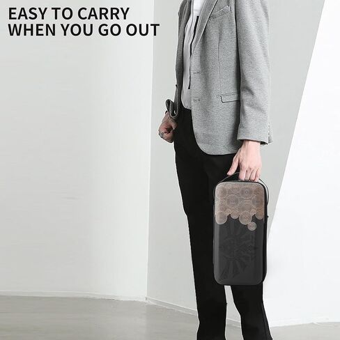 HYPERCASE Switch Carrying Case for Zelda Tears of the Kingdom, Built-in Stand Travel Bag Pouch for Nintendo Switch & OLED, Fit for Switch Dock/Pro Controller, AC Charger Adapter, Console & Accessories in Kuwait