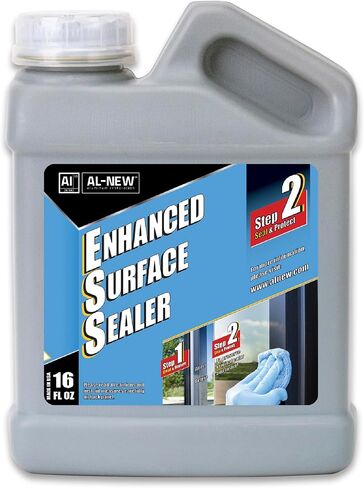 AL-NEW Anodized Aluminum Cleaner | Retail & Commercial Cleaner Perfect For Use On Anodized Windows, Doors, & More (16oz Cleaner) in Saudi Arabia