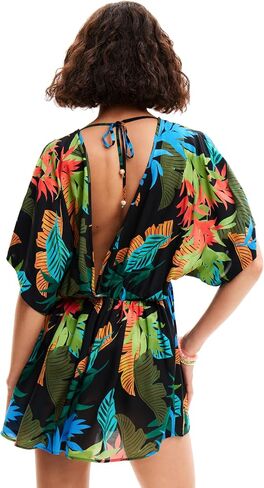 Desigual Women's Standard Woman Woven Dress Swimwear in Saudi Arabia