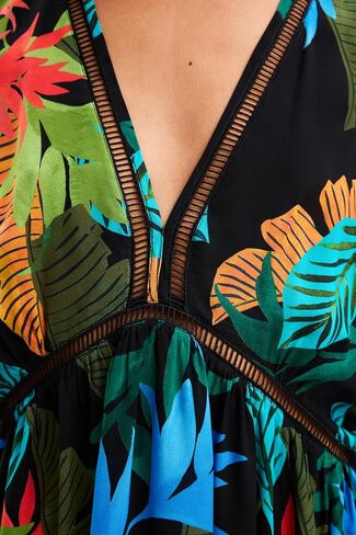 Desigual Women's Standard Woman Woven Dress Swimwear in Saudi Arabia