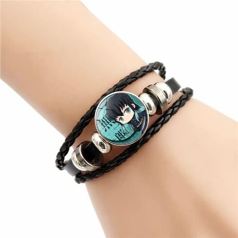 RENGOSER Muichiro مجموعة مجوهرات Muichiro قلادة سوار مفتاح سلسلة Muichiro تأثيري Merch in Kuwait