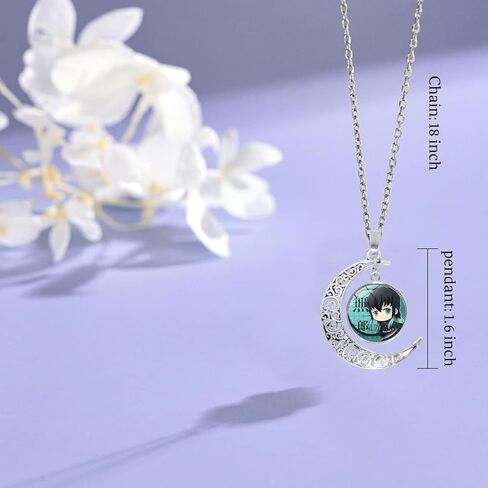 RENGOSER Muichiro مجموعة مجوهرات Muichiro قلادة سوار مفتاح سلسلة Muichiro تأثيري Merch in Kuwait
