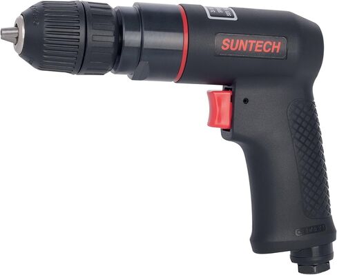SUNTECH SM-71-7100-02 3/8" Non-Reversible Air Drill, Black in Kuwait