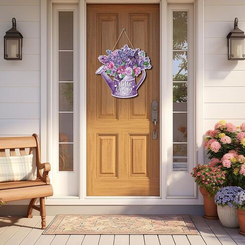Independence Day Welcome Door Sign Patriotic Door Hanger USA Flag 4th of July Wood Hanging Porch Sign for Farmhouse Porch Front Door Memorial Day Wreath Decor in Saudi Arabia