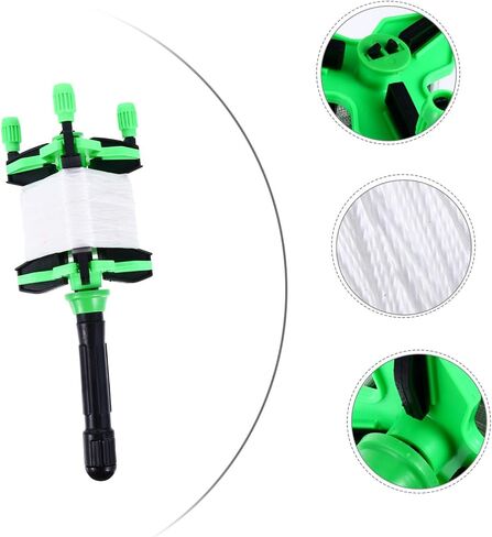 Artibetter 150 Kite Hand Wheel Flying Kites Line Kite Winder Kite Grip Professional Kite Winding Kite Handle with Line Outdoor Accessories Kite Accessories Bearing Wheel Heavy Cotton in Saudi Arabia