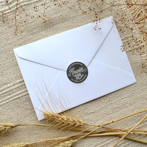 Elegant Watercolor Greenery Thank You for Your Business Stickers / 1.5" Small Business Labels / 500 Botanical Boutique Stickers in Saudi Arabia