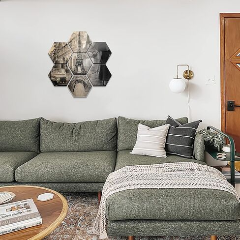 ديكور غرفة باريس الكلاسيكي من HK Studio - ديكور برج إيفل الكلاسيكي لغرفة المراهقين، 10 × 11 بوصة، حزمة 7 in Saudi Arabia