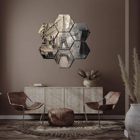 ديكور غرفة باريس الكلاسيكي من HK Studio - ديكور برج إيفل الكلاسيكي لغرفة المراهقين، 10 × 11 بوصة، حزمة 7 in Saudi Arabia