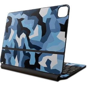 Skin Compatible with Apple Magic Keyboard for iPad Pro 13‑inch (M4) 2024 - Sky Camouflage - Premium 3M Vinyl Protective Wrap Decal Cover - Easy to Apply | Crafted in The USA by MightySkins